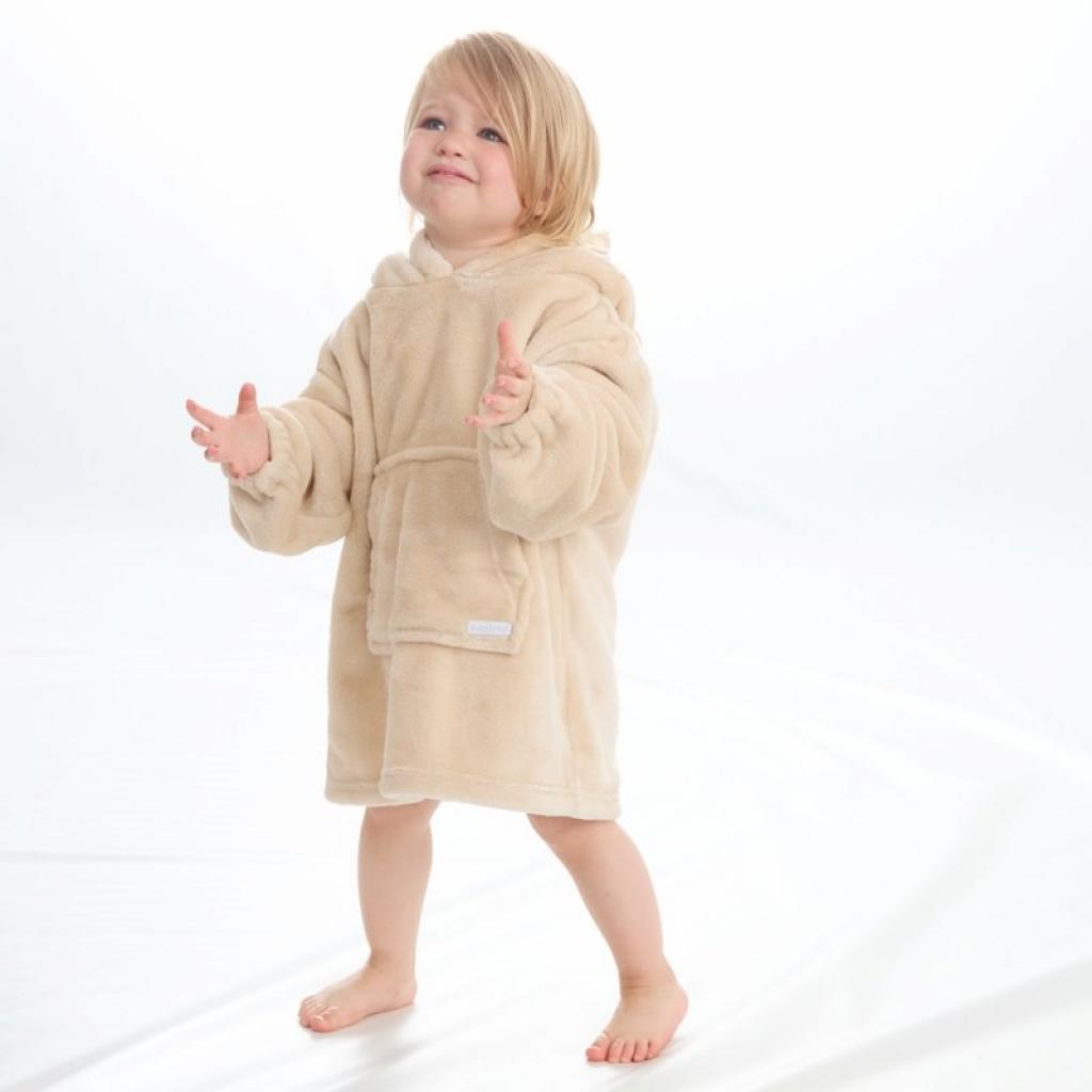 Baby Town 18C934/TOFFEE  BT18C934 Toffee Oversize Hoodie (18m - 3 years)