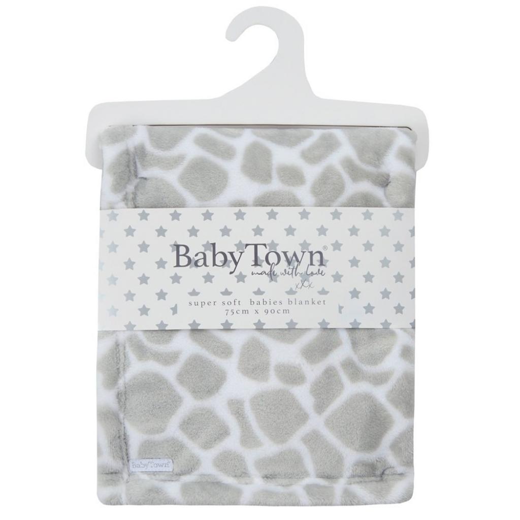 Baby Town 19C213 5056188219388 BT19C213 Giraffe Blanket