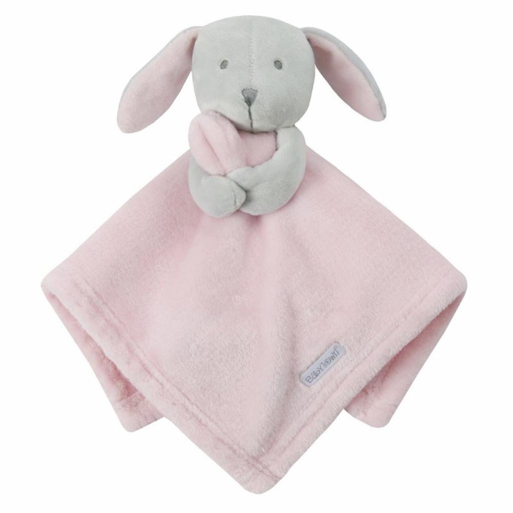 Baby Town 19C252 5056188244076 BT19C252 Pink Bunny Comforter
