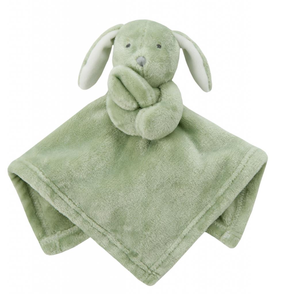 Baby Town China * BT19C261 Dusky Green Rabbit Comforter
