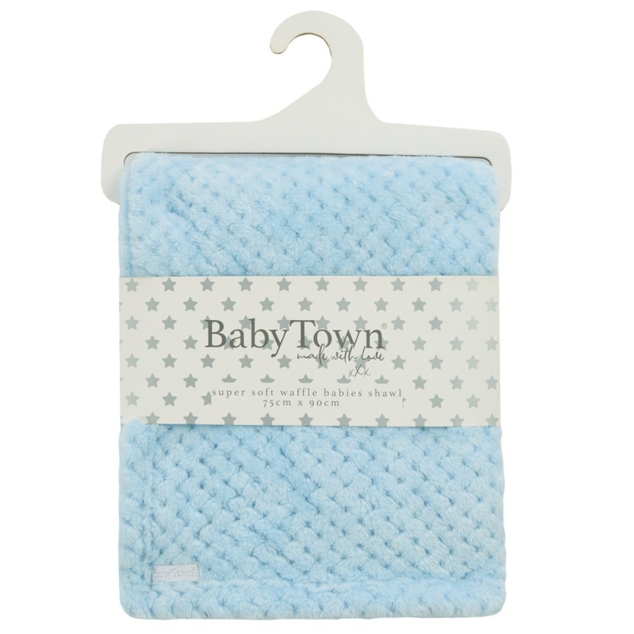 Baby Town 19C275/SKY 5056188201260 BT19C275-S Sky Waffle Wrap