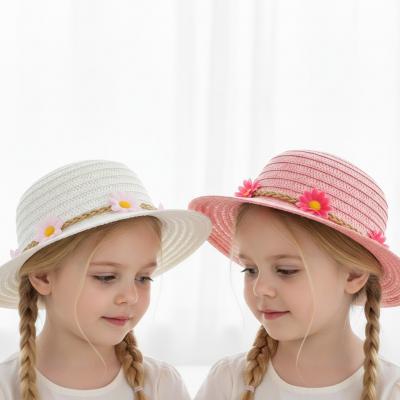 BWHC331  Daisy Straw Hat  (50-54cm)