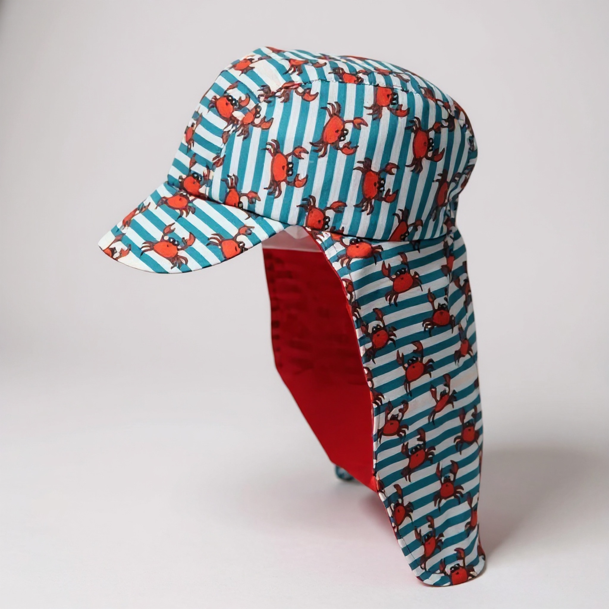 Bartleby Kids Wear  5060568880112 BWHC390-X "Crabs" Legionnaire Hat (44-48cm)