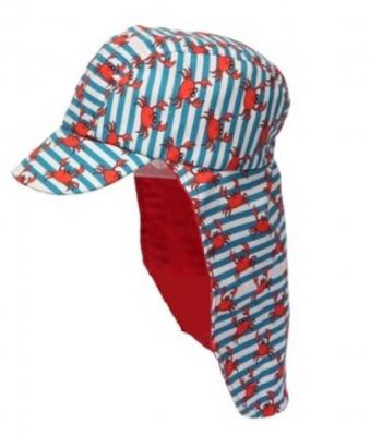 Bartleby Kids Wear  5060568880112 BWHC390-X "Crabs" Legionnaire Hat (44-48cm)