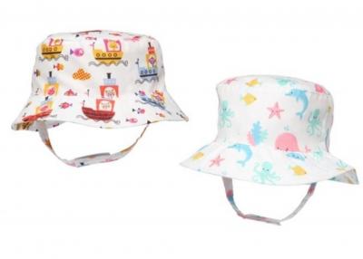 Bartleby Kids Wear HC424X 5060568882604 BWHC424 "Sealife" Bucket Hat (44-48cm)