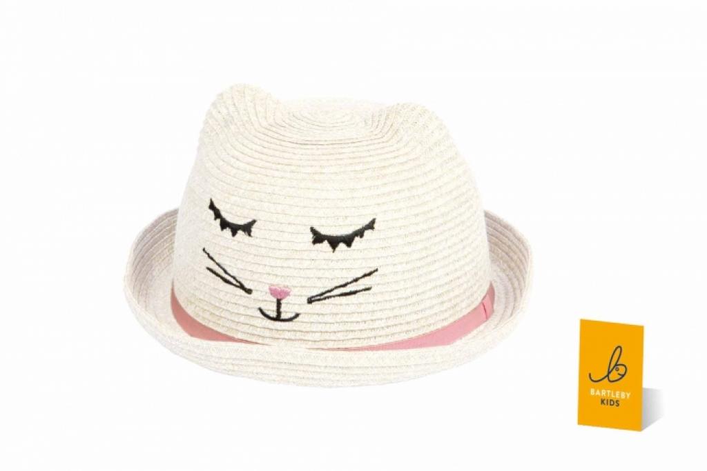 Bartleby Kids Wear HC623X 5060568886428 BWHC623X "Cat"  Hat (48-52cm)