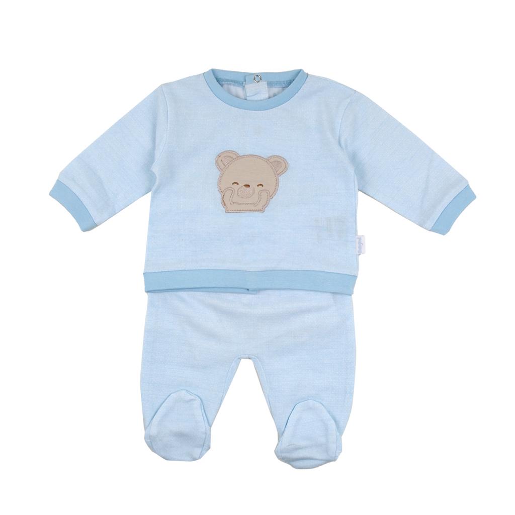 Babybol Barcelona 140028 8434295687240 BY140028 Boxed "Bear" Two Piece Set (1-6 months)