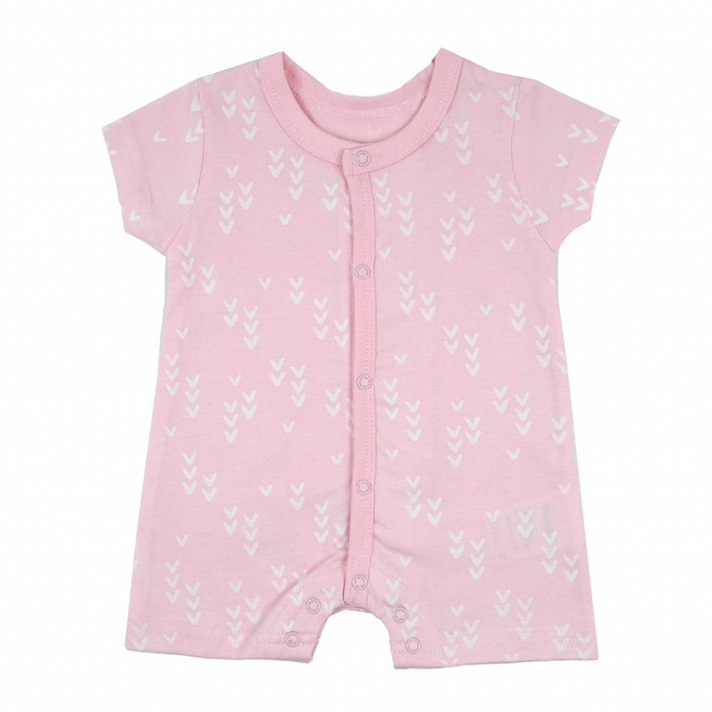Babybol Barcelona 140424 8434295685284 BY140424 Boxed 100% Organic "Hearts" Romper (3-18 months)