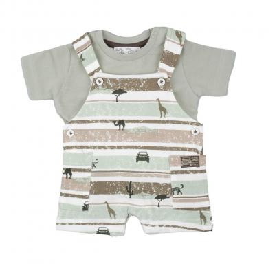 Babybol Barcelona 142044 8434295694514 BY142044G  "Safari" Dungaree Set (6-24  months)