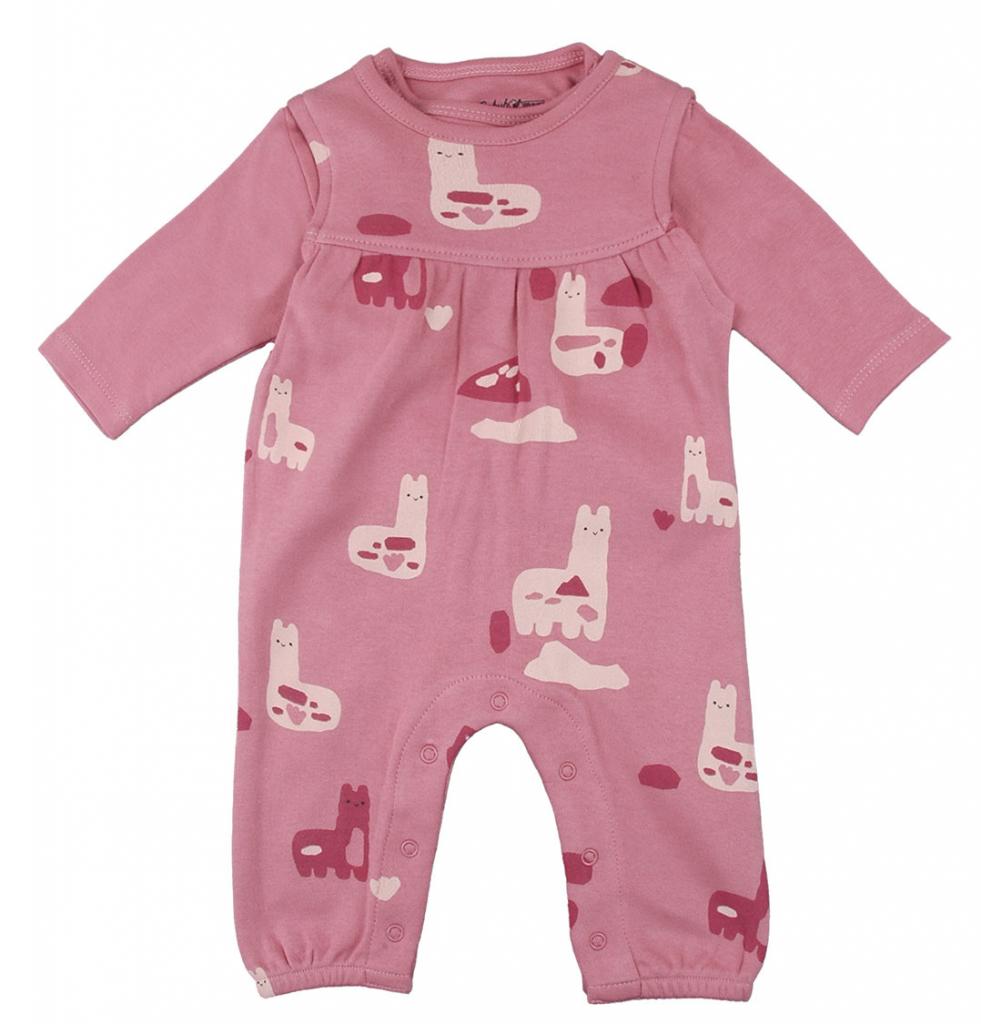 Babybol Barcelona 240427 6=84342957128356,12=8434295728370 BY240427 Llama Overall Set (6-12 months)