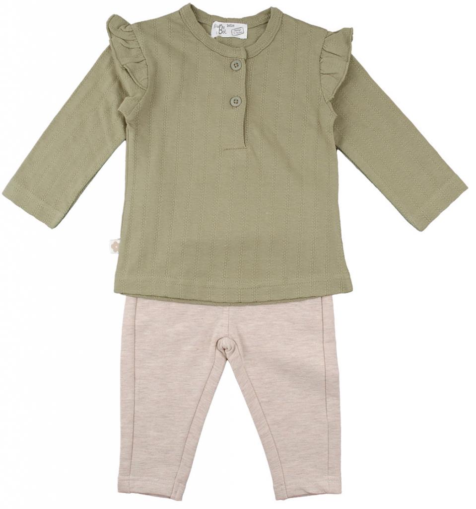 Babybol Barcelona 241031  BY241031 Pointelle Frill Set (6-24 months)