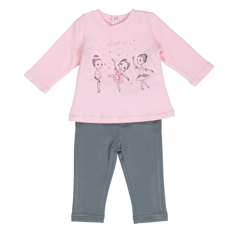 Babybol Barcelona  8434295324282 BYB29137 "Ballerina" Two Piece Set (12-36 Months)