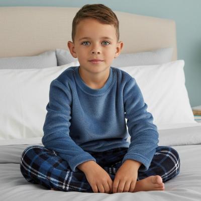 CB15C705b  Plush Flannel PJ Set  (3-8 years)