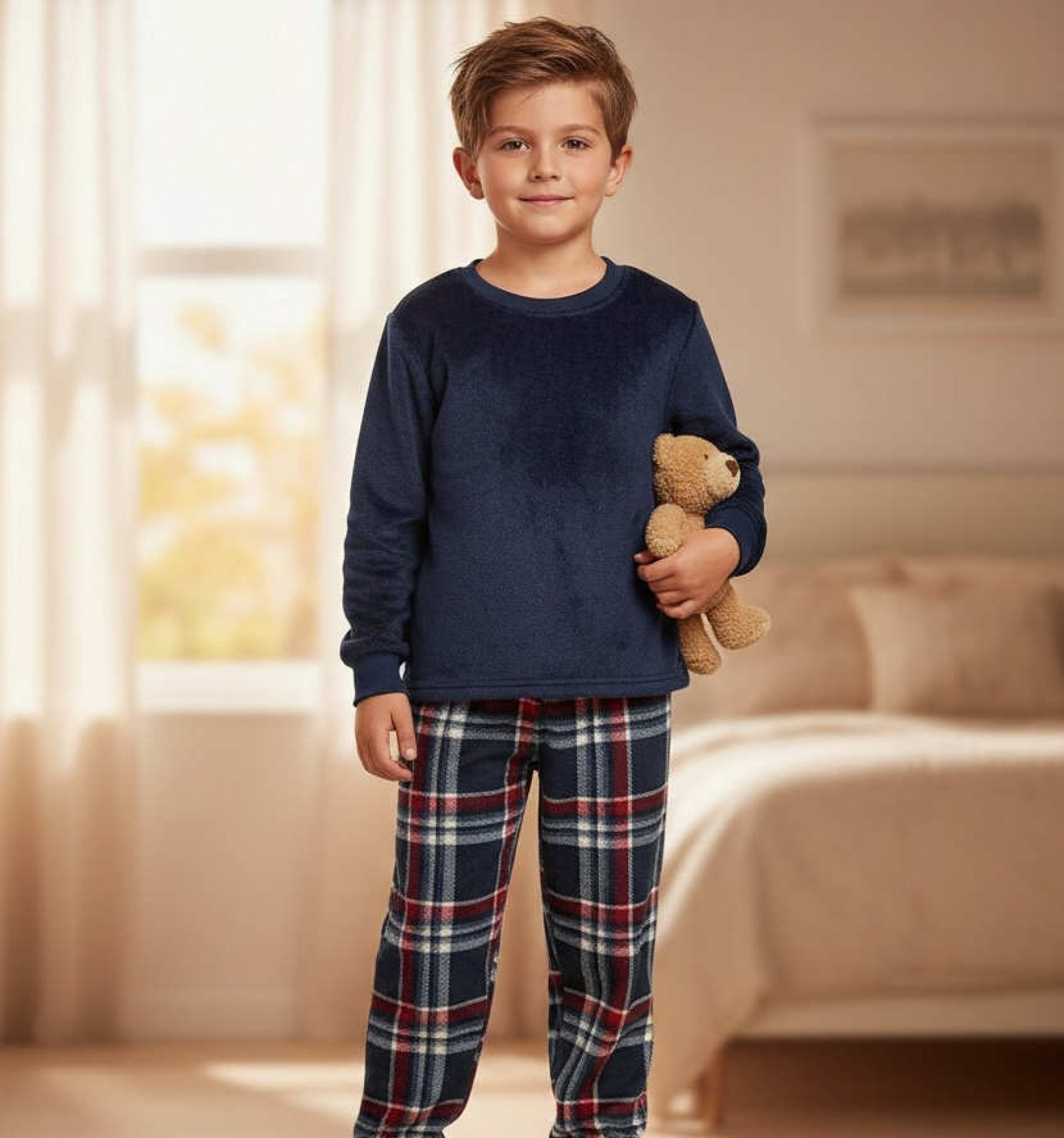 CargoBay   CB15C706N Plush  flannel set (3-8 years)