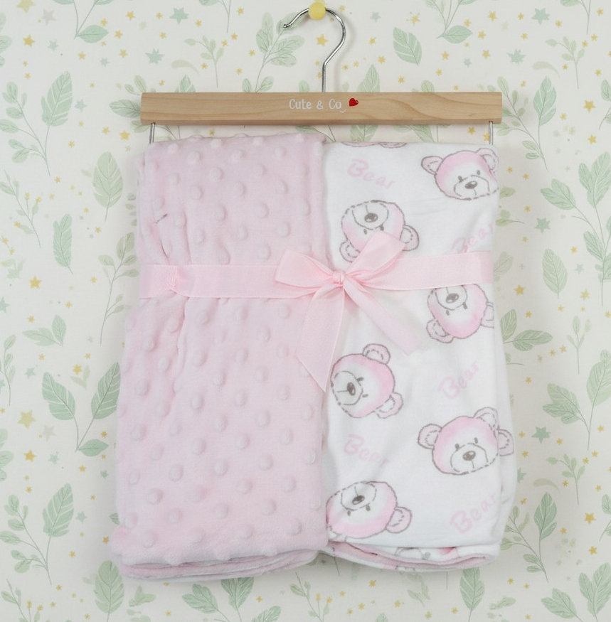 Cute & Co BW-112-3001T  CC112-3002P  Teddy bear and dimple Wrap