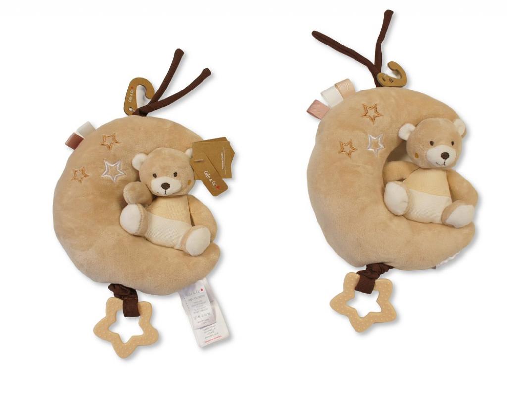 Cute & Co PT-26-0004 5035320260044 CC26-0004 Musical Moon Bear with Teether