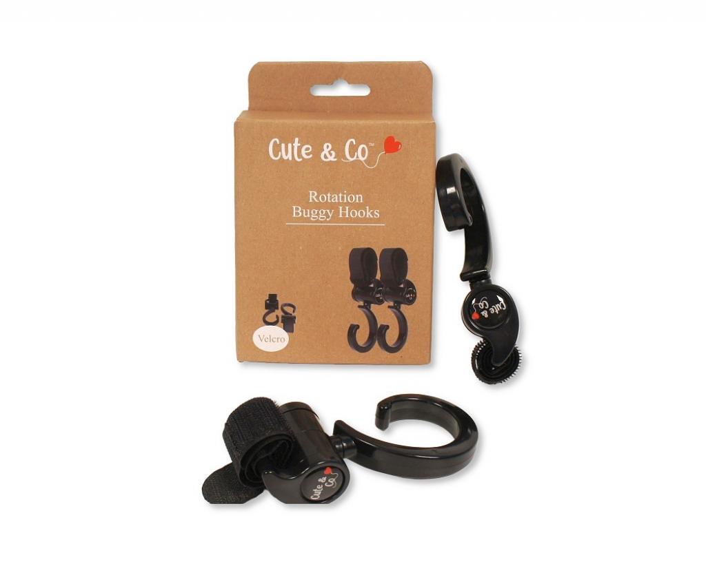 Cute & Co AC-50-0003  CC50-0031 Twin Pack Rotation Buggy Hooks