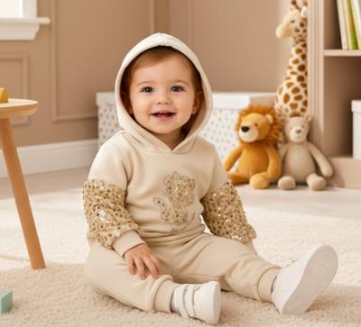 DSYG122C  Sequin Cat Two Piece set  ( 6-36 months)