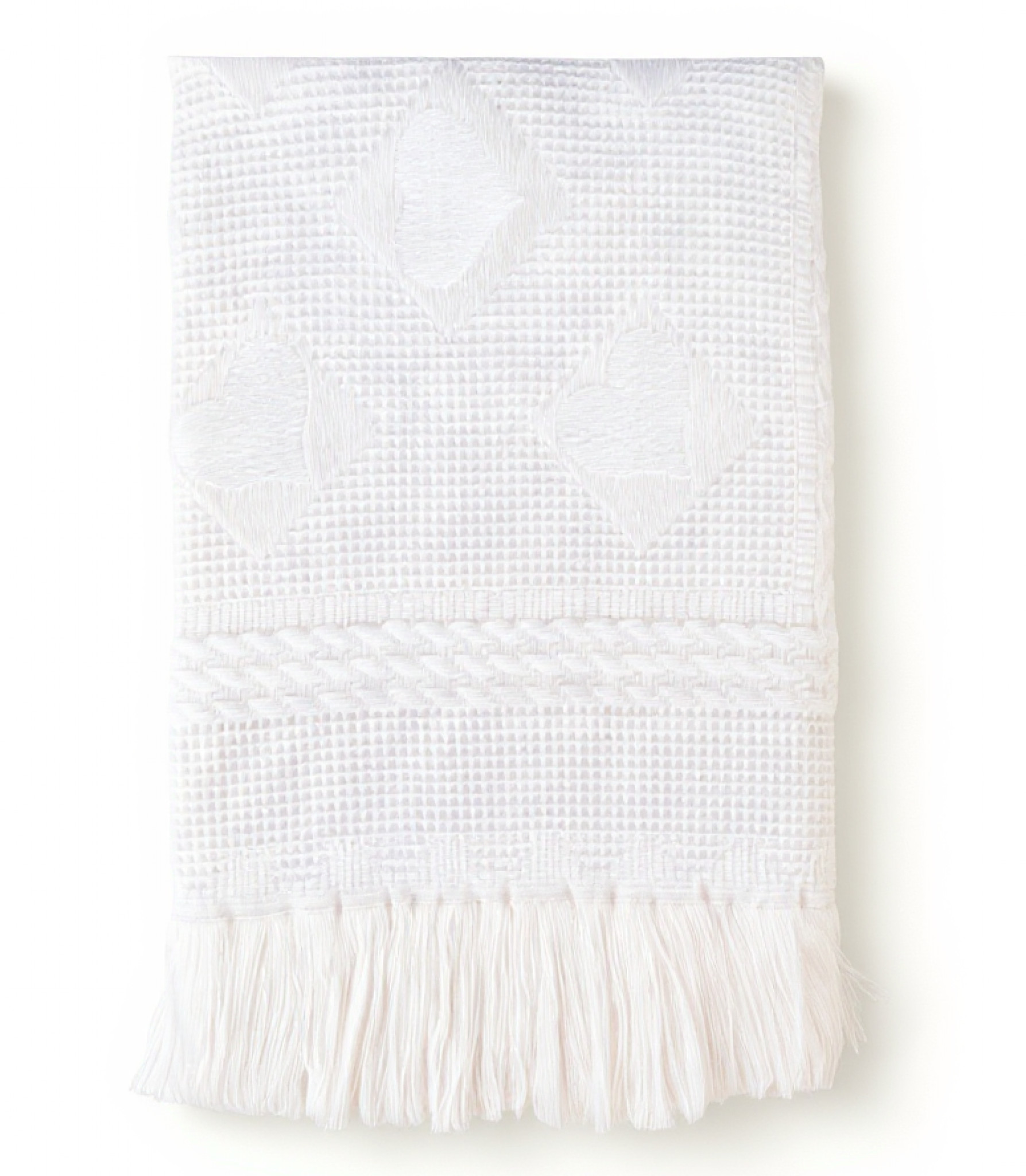 Soft Touch   EASH08-W Heart Shawl