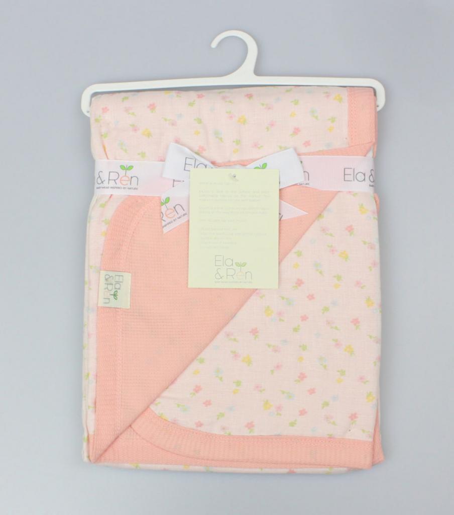 Ela & Ren Inspired by nature WRP/E13404 5050750085098 ER13404 Double layer Muslin waffle Ditsy Wrap