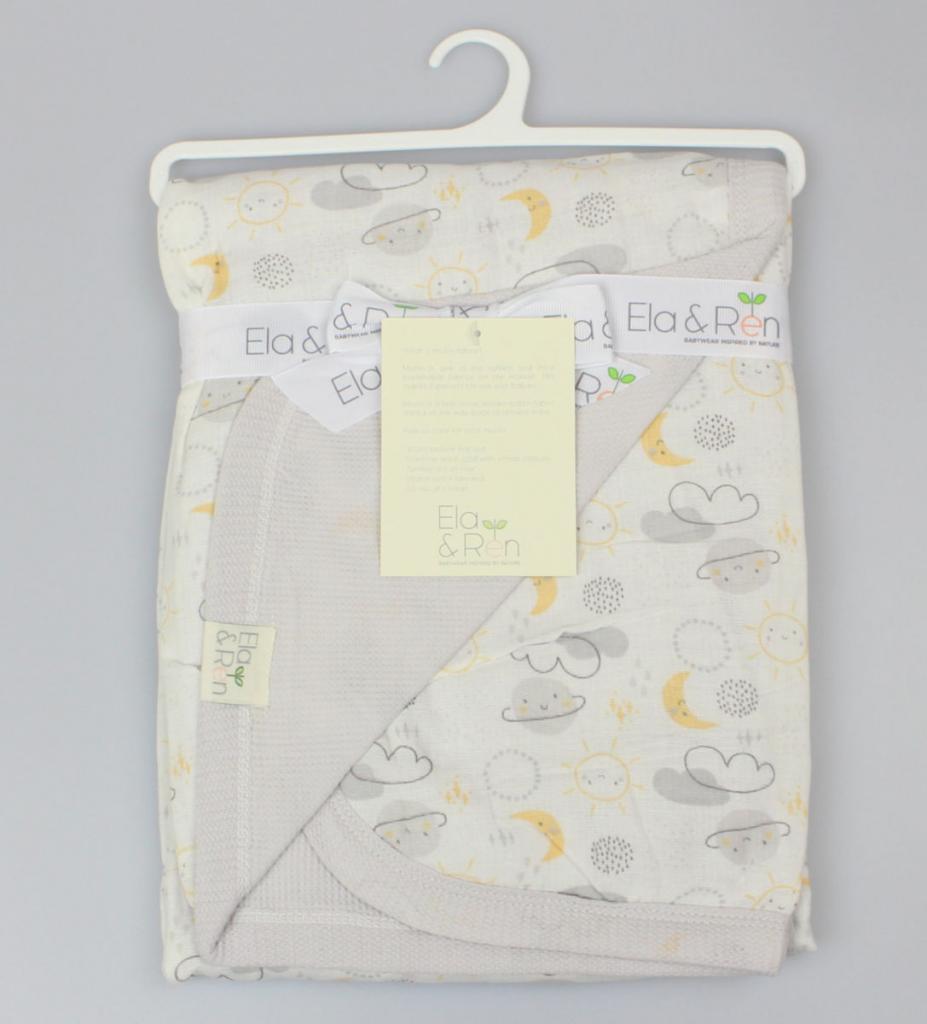 Ela & Ren Inspired by nature WRP/E13406 5050750085111 ER13406 Double layer Muslin waffle Space Wrap