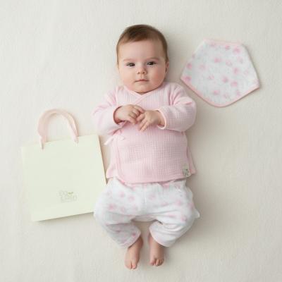Ela & Ren Inspired by Nature GFT/E13421 * ER13421P Cheesecloth Layette Roses(0-6 months)