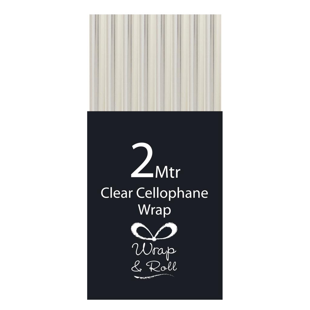 Eurowrap 30933-GWCC 5033601005070 EU30933-GWCC 2m Clear Cellophane Wrap