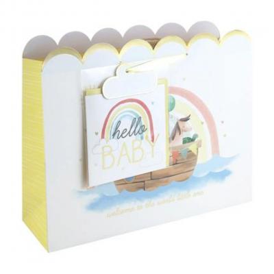 Eurowrap ClaireFontaine 36875-6C 5033601037880 EU36875-6C Ark Bag and Card Wide Large