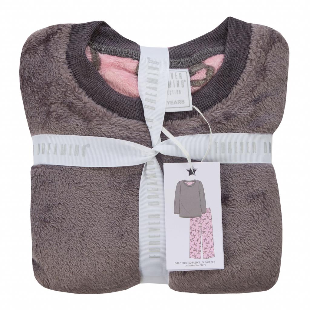 Forever Dreaming Collection   FD15C680 Ribbon tied Bow Lounge set ( 3-8 years)
