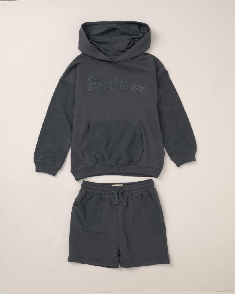 Fudo F09351TOD * FDF09351C Hoody and Shorts Set(2-4 years)