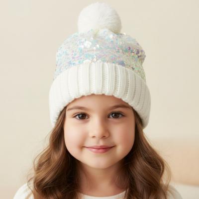 FK10C210W Infant Sequin Hat (2-6 years)