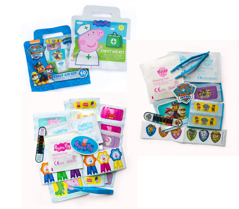 BabyDivo GSPP14 5060215551204 GSPP14 Paw Patrol and Peppa Pig First Aid Kit