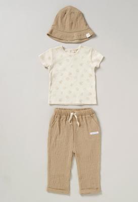 HOME GROWN BABY (organic) China 5056623275702 HGD07192E Organic "Sealife" Trouser Set (0-12 months)