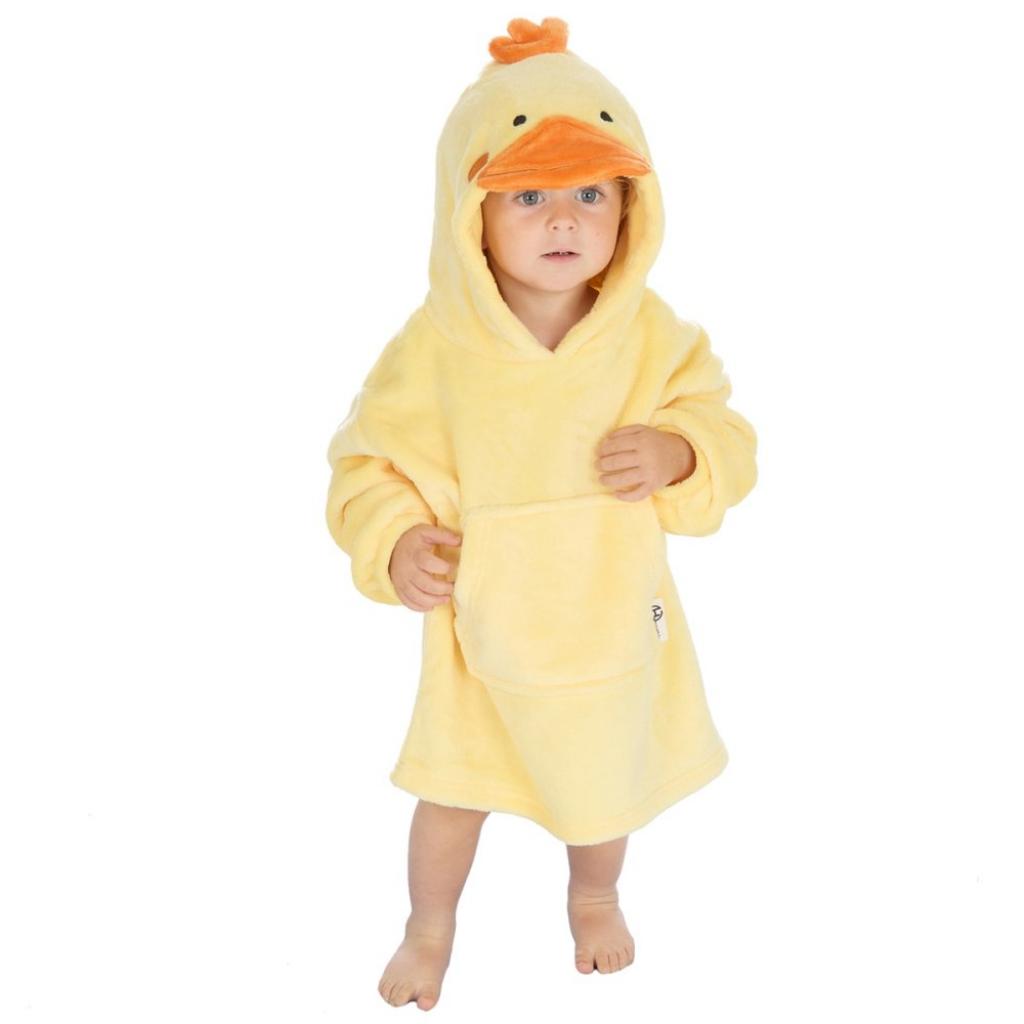 Huggable Hoodie 18C1084  HH18C1085 Novelty Duck Oversize Hoodie (18m - 3 years)