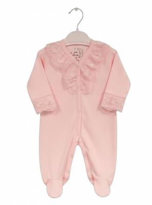 Just For Me BIS-2120-6225 5035320162256 JF2120-6225-P "Lace" All In One (0-6m)