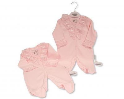 Just For Me BIS-2120-6225 5035320162256 JF2120-6225-P "Lace" All In One (0-6m)