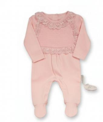 Just For Me BIS-2120-6226 5035320162263 JF2120-6226-P "Lace" All In One (0-6m)