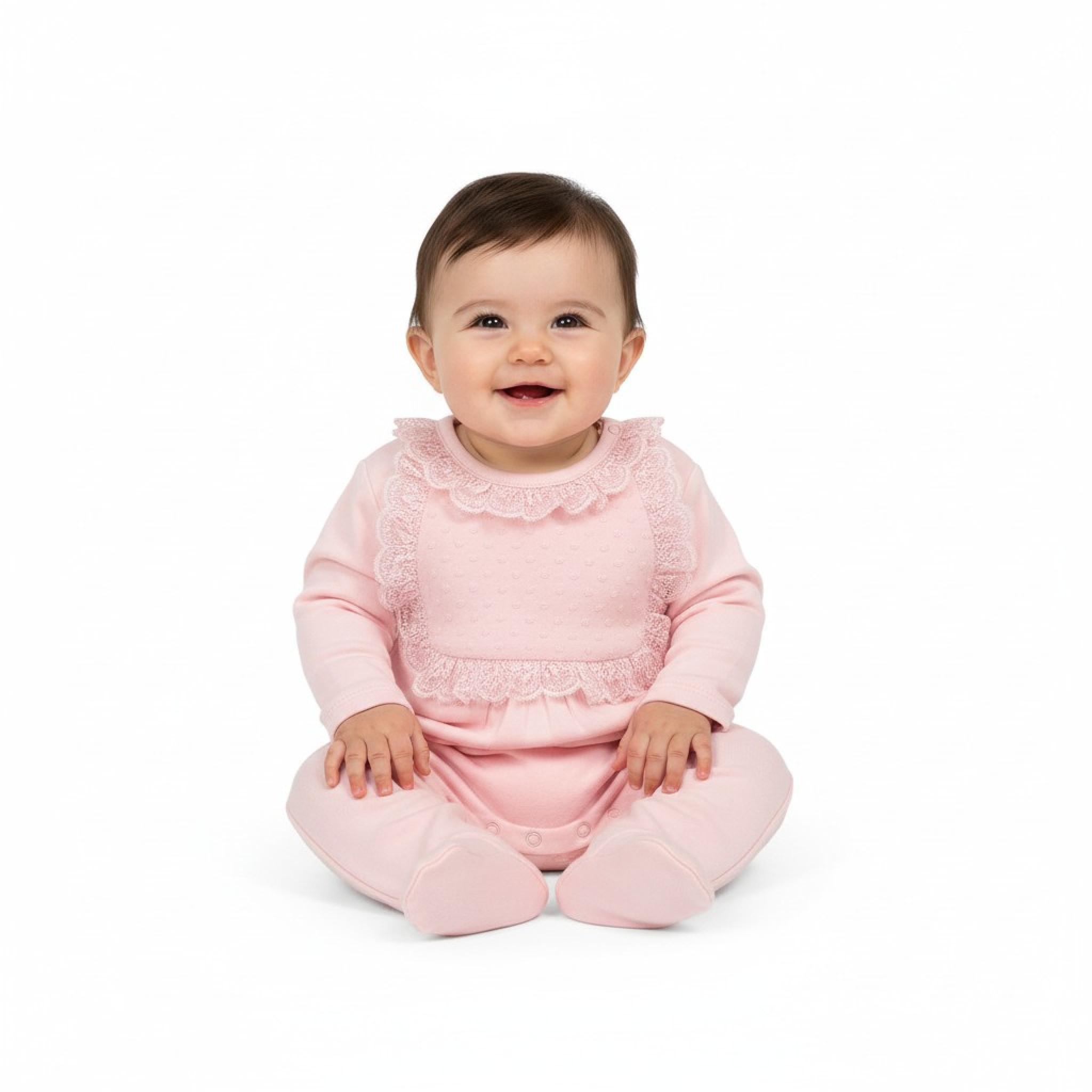 Just For Me BIS-2120-6226 5035320162263 JF2120-6226P "Lace" All In One (0-6m)