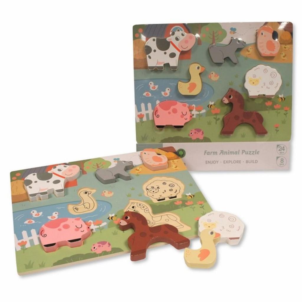 Just For Me BT-24-0002 5035320240022 JF24-0002 Wooden Farm Puzzle