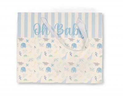 Just For Me GP-25-1361 503532025361 9 JF25-1361 Animal Friends 8 Piece Layette Set & Bag (0-6m)