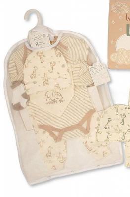 Just For Me Gp-25-1364 503532025364 0 JF25-1364 Little & Loved 8 Piece Layette Set & Bag (0-6m)