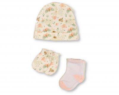 Just For Me Gp-25-1364 503532025364 0 JF25-1365 Butterfly 8  Piece Layette Set & Bag (0-6m)