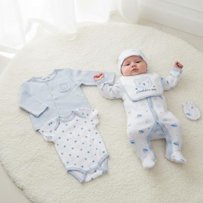 JF25-1383S Cuddle Me Bear 6 Piece Layette Set (0-6m)