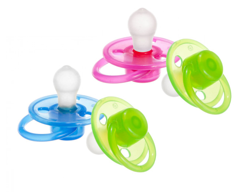   5018632002175 JM1010 Silicone Soothers twin pack (0m +)