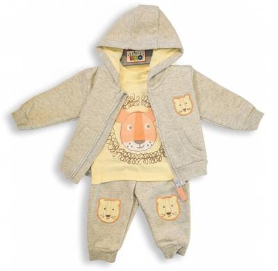 Just Too Cute  * JT9810-G "Lion" 3 Piece Set (3-12 months)