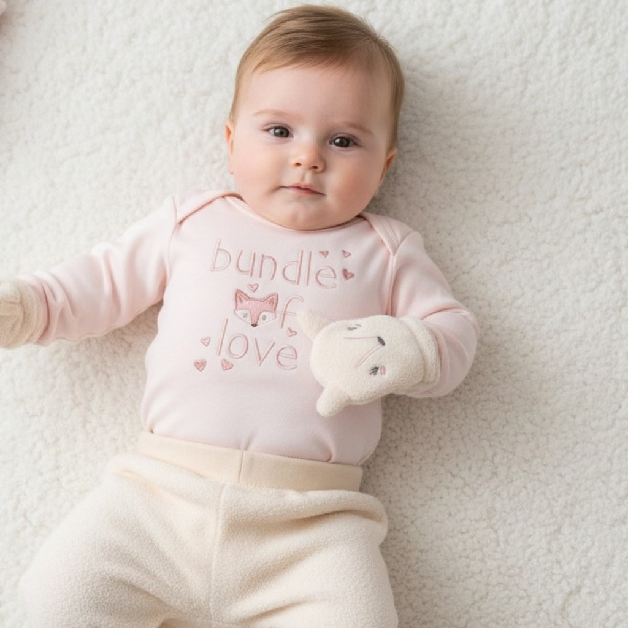 Just Too Cute 45JTC9834 * JT9834-E "Bundle of Love" Set (0-9 months)