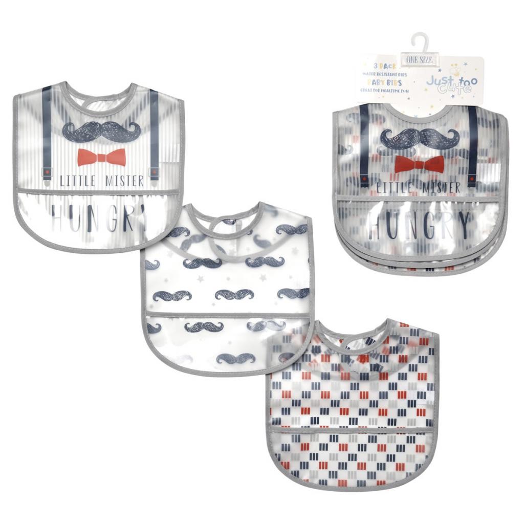 Just Too Cute 65JTC8875 * JT8875  PVA bib "Mister Hungry"