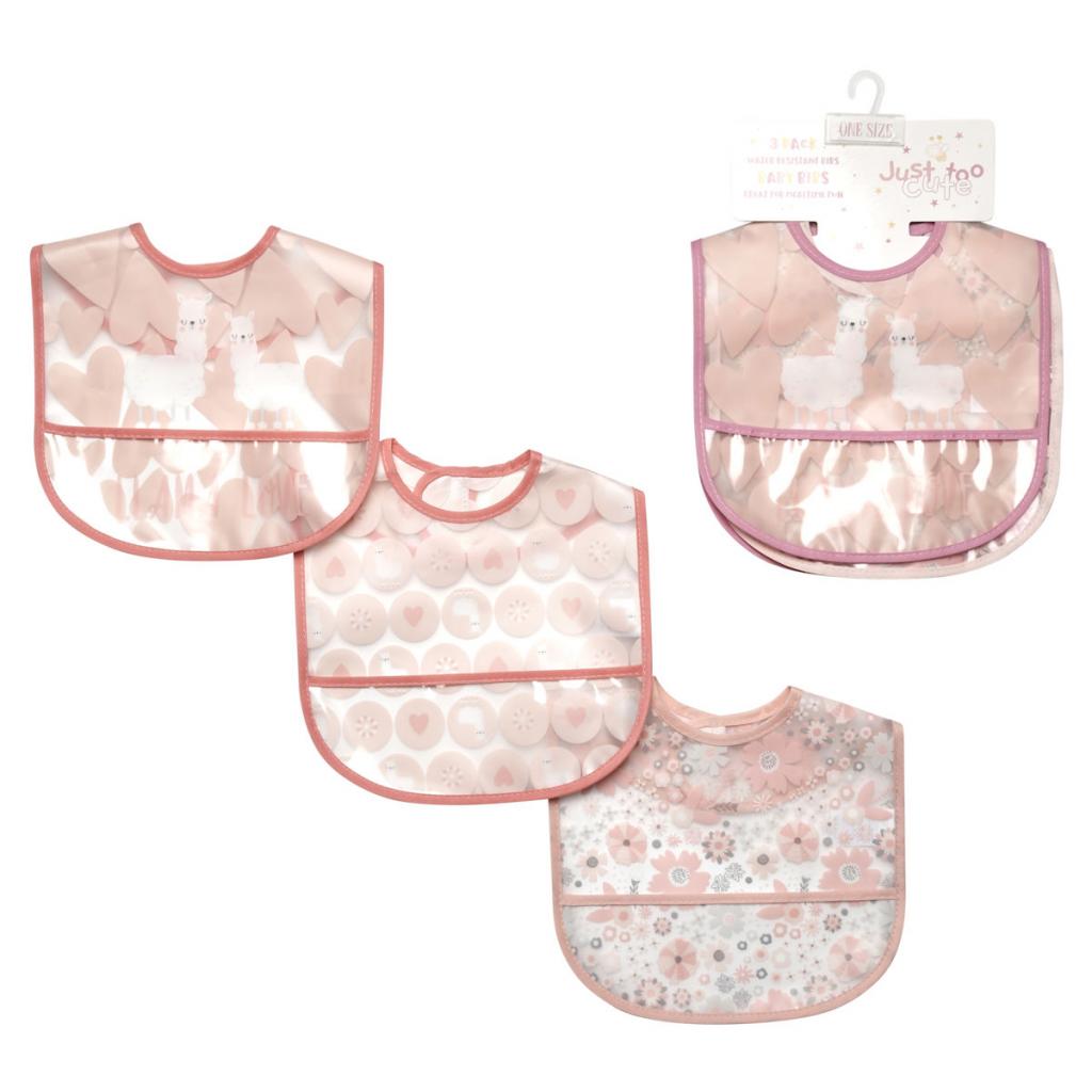Just Too Cute 65JTC8878 * JT8881  PVA Triple pack bib
