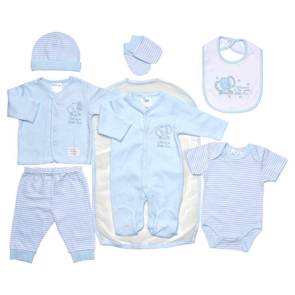 Just Too Cute 40JTC9510 5056511302275 JT9510 "Welcome" 7 Piece Layette Set (0-3 months)