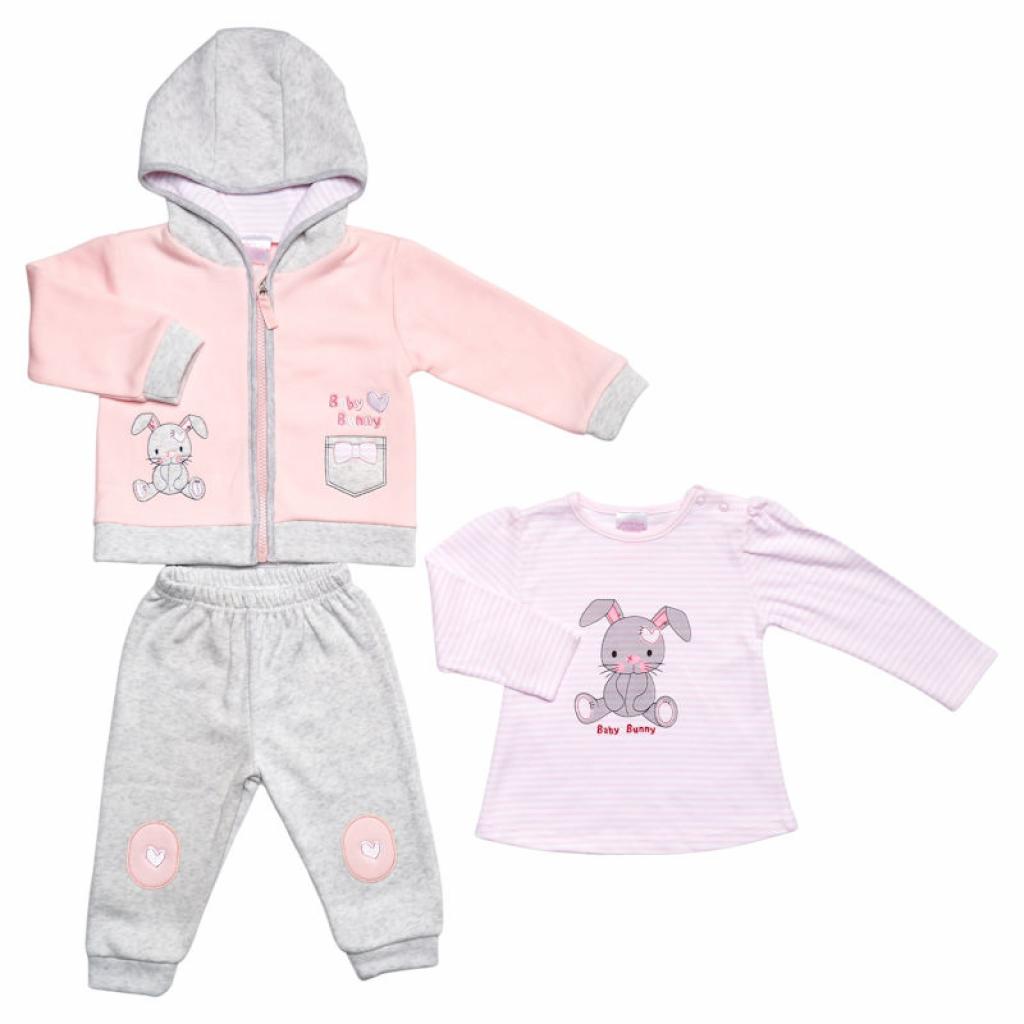Just Too Cuddly  * JT9800 "Baby Bunny" 3 Piece Set (6-24 months)